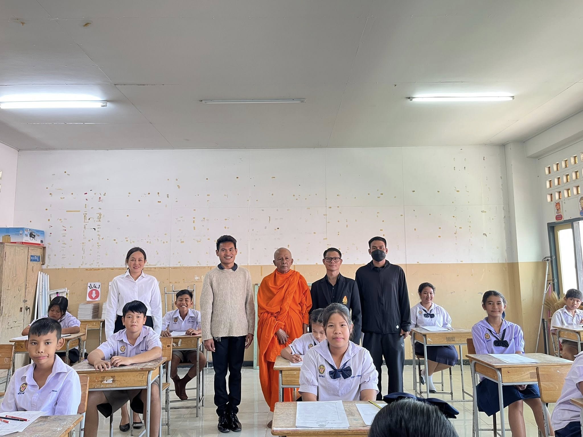 การสอบธรรมสนามหลวง สร้างรากฐานแห่งคุณธรรมให้กับนักเรียน ประจำปีการศึกษา 2568